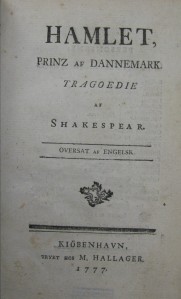 7000.e.100 - Hamlet, Prinz af Dannemark