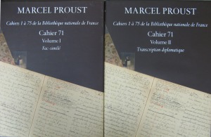 Proust cahiers - Covers