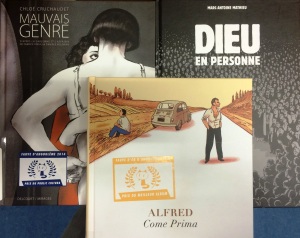 Recent prize-winning graphic novels.