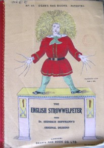 Cover of the rag book version of The English Struwwelpeter (1906.11.87)