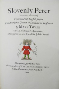 Title page of Mark Twain's translation (S700:01.a.1.214)