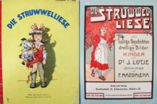 Covers of 2 versions of Struwwel-Liese (Waddleton.b.1.382 & Waddleton.b.1.483)